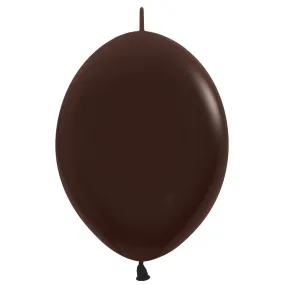 12 inch SEMPERTEX LINK-O-LOON DELUXE CHOCOLATE