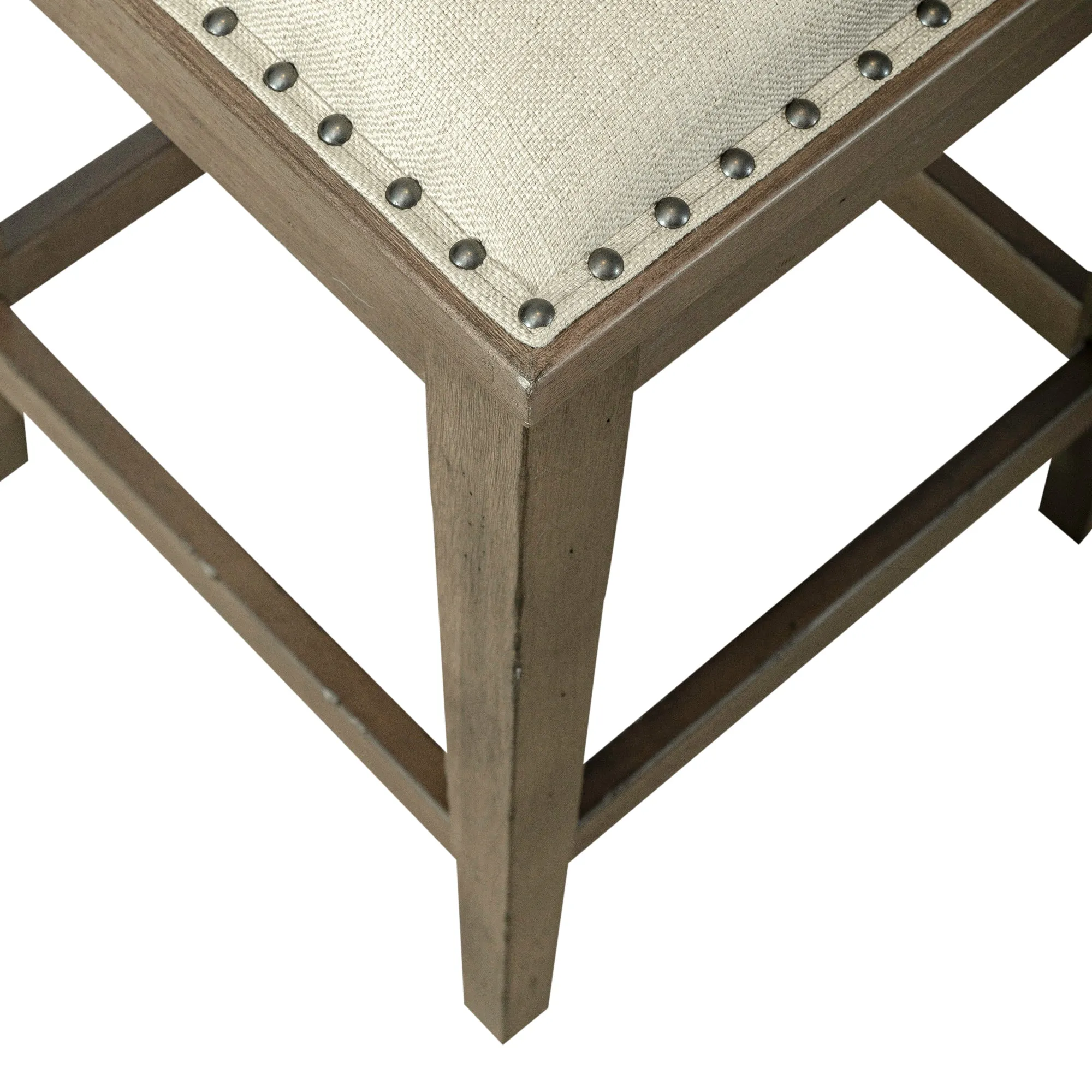 Americana Farmhouse 615-OT9001 Uph Console Stool