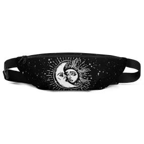 Astral Fanny Pack - Water-Resistant Waist Bag, Gym & Yoga Essentials, Witchy Activewear, Grunge Goth Accessories