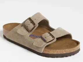 Birkenstock: Arizona in Taupe Suede