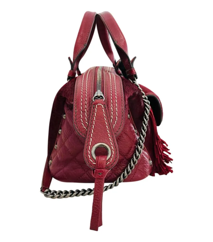 Chanel  Paris-Dallas Pony Hair & Leather Fringe Bag