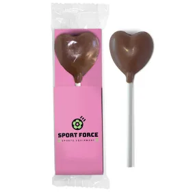 Chocolate Heart Lolly