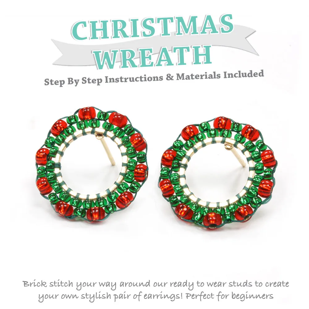 Christmas Wreath Studs Kit