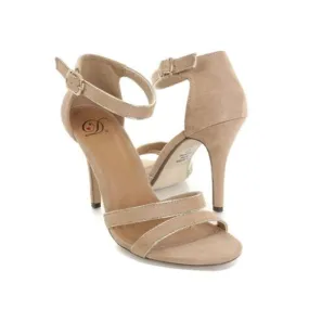 Delicious Ruyi Oat Strappy Ankle Strap Open Toe High Heel