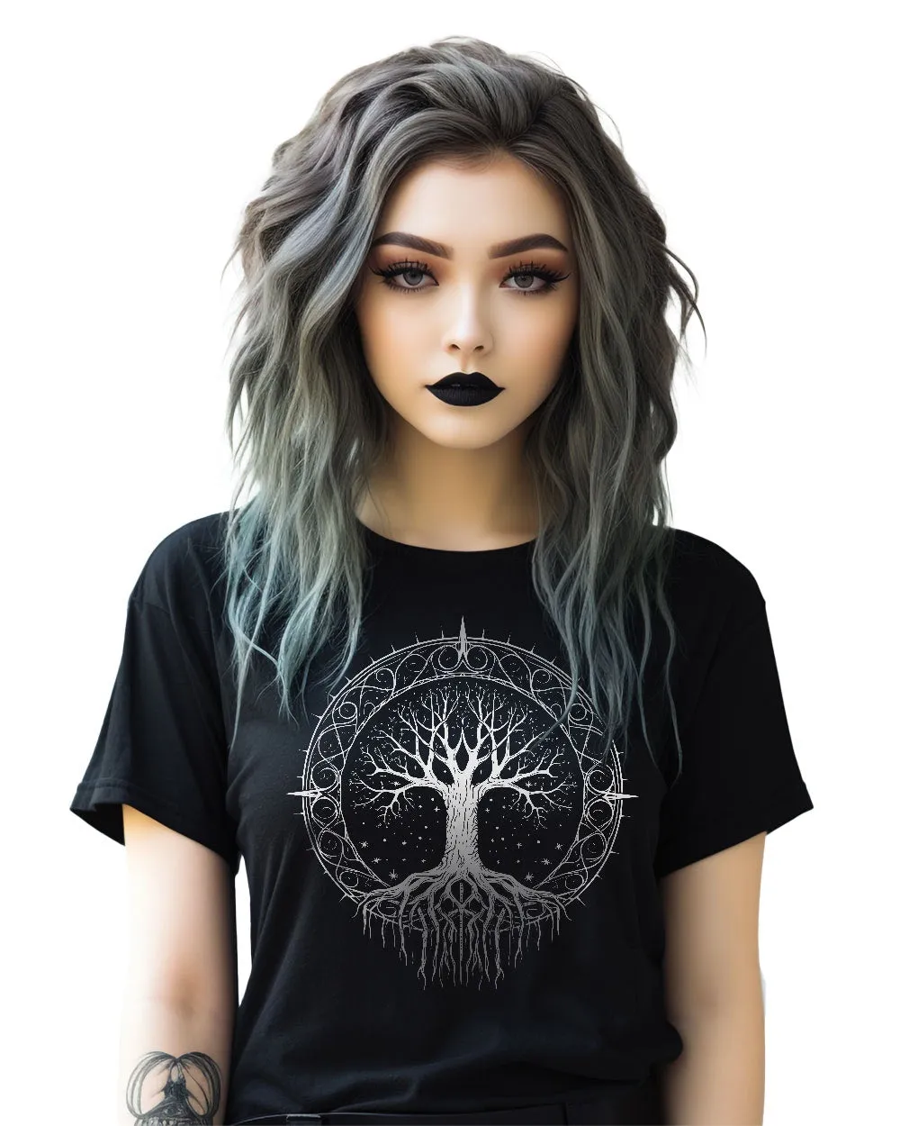 Eternal Growth Tee - Alt Goth T-Shirt Unisex Halloween Gothic Witchy Vegan Clothing Alternative Goth Fashion