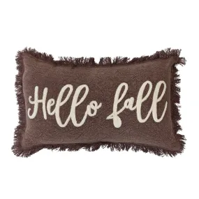 Hello Fall Lumbar Pillow