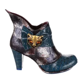 Irregular Choice Womens Miaow High Heels - Navy