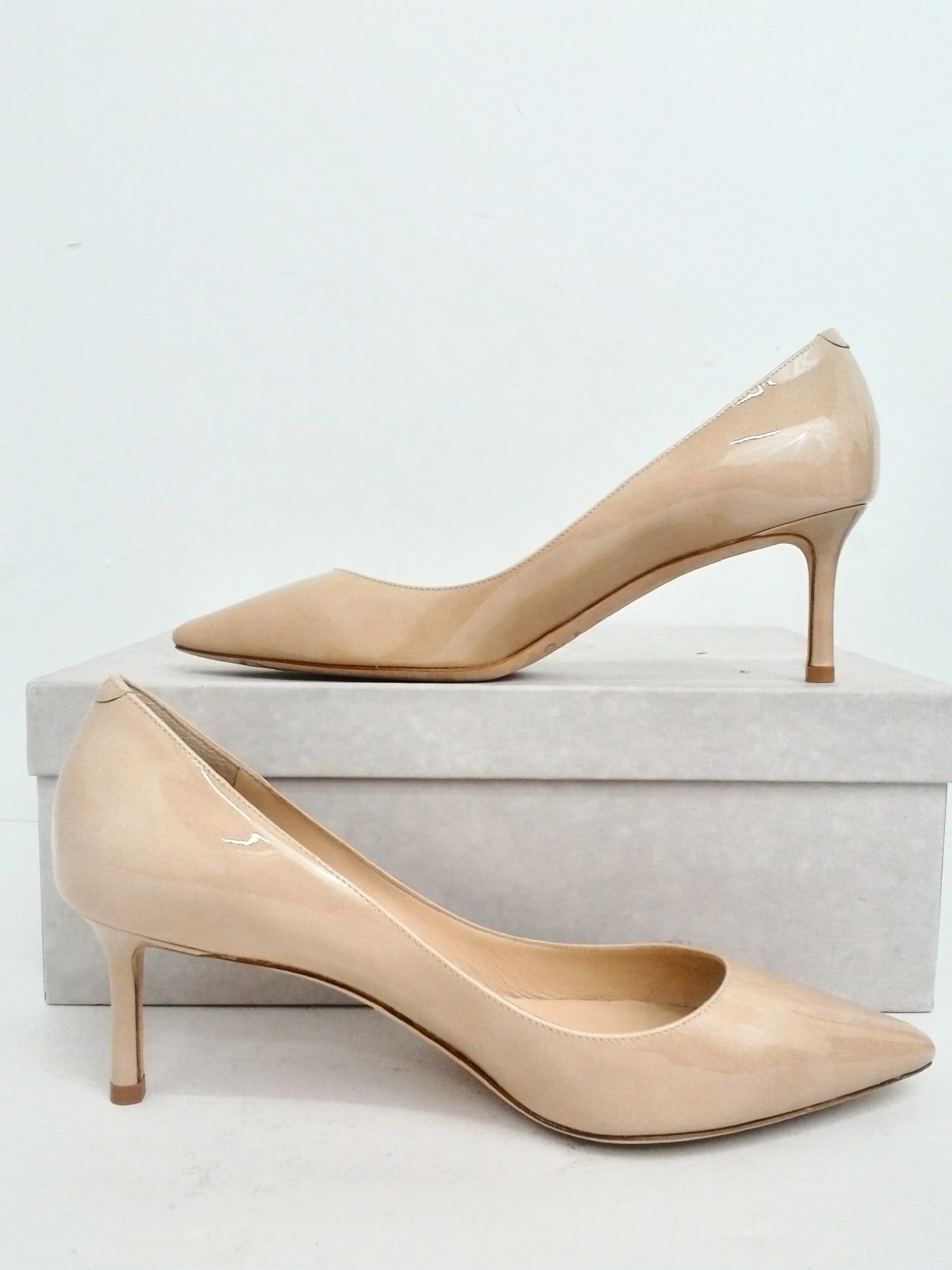 Jimmy Choo Women's Beige/Nude Heels Size 37.5