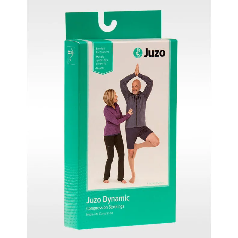 Juzo Dynamic Thigh High 20-30 mmHg w/ Silicone Band, Open Toe