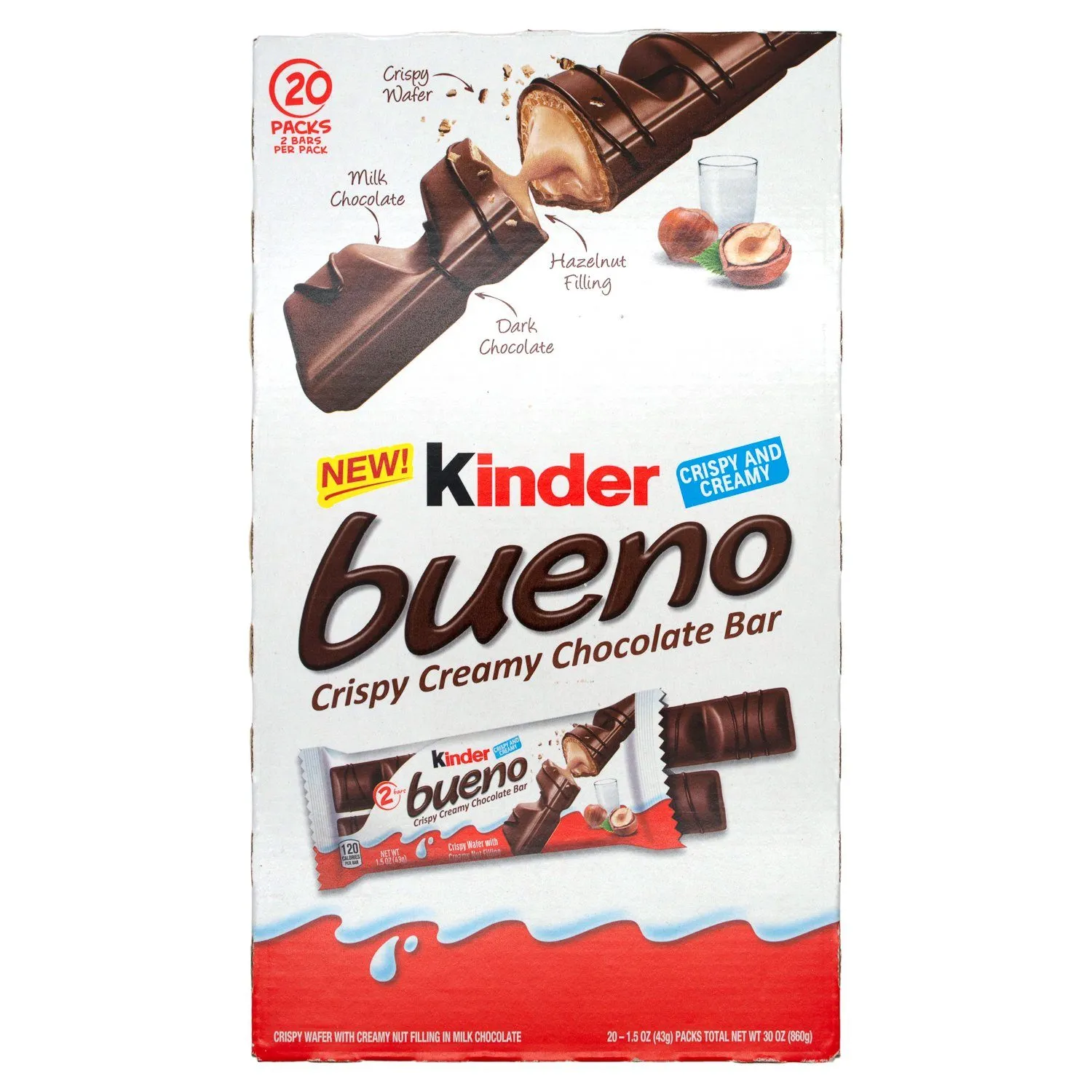 Kinder Bueno Crispy Creamy Chocolate