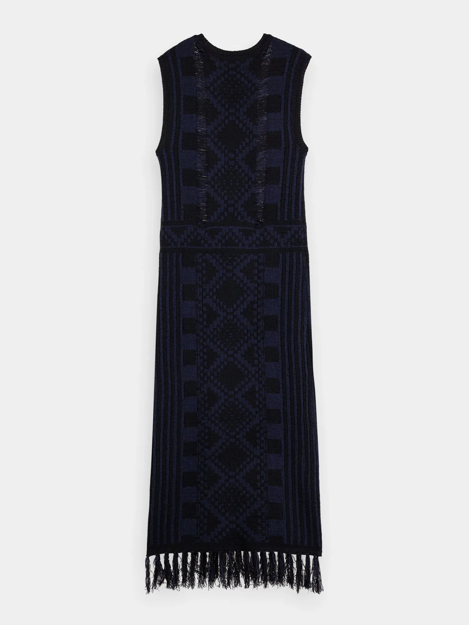 Knitted midi dress