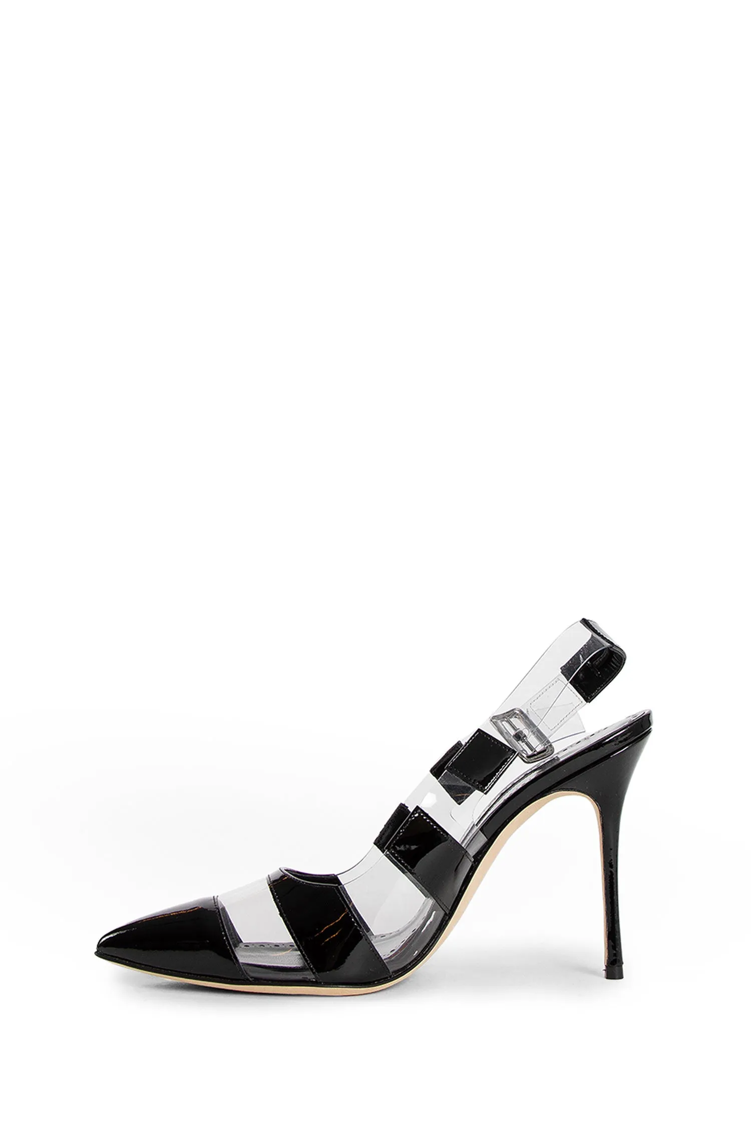 MANOLO BLAHNIK WOMAN BLACK PUMPS