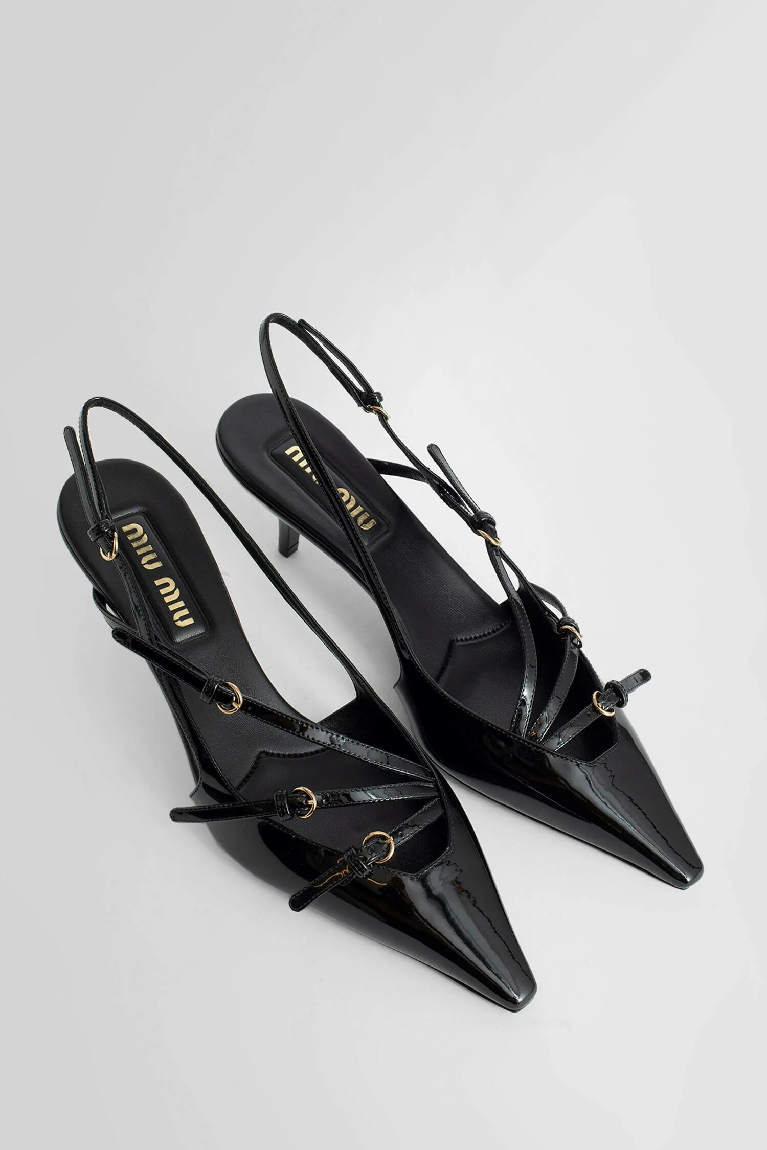 MIU MIU WOMAN BLACK PUMPS