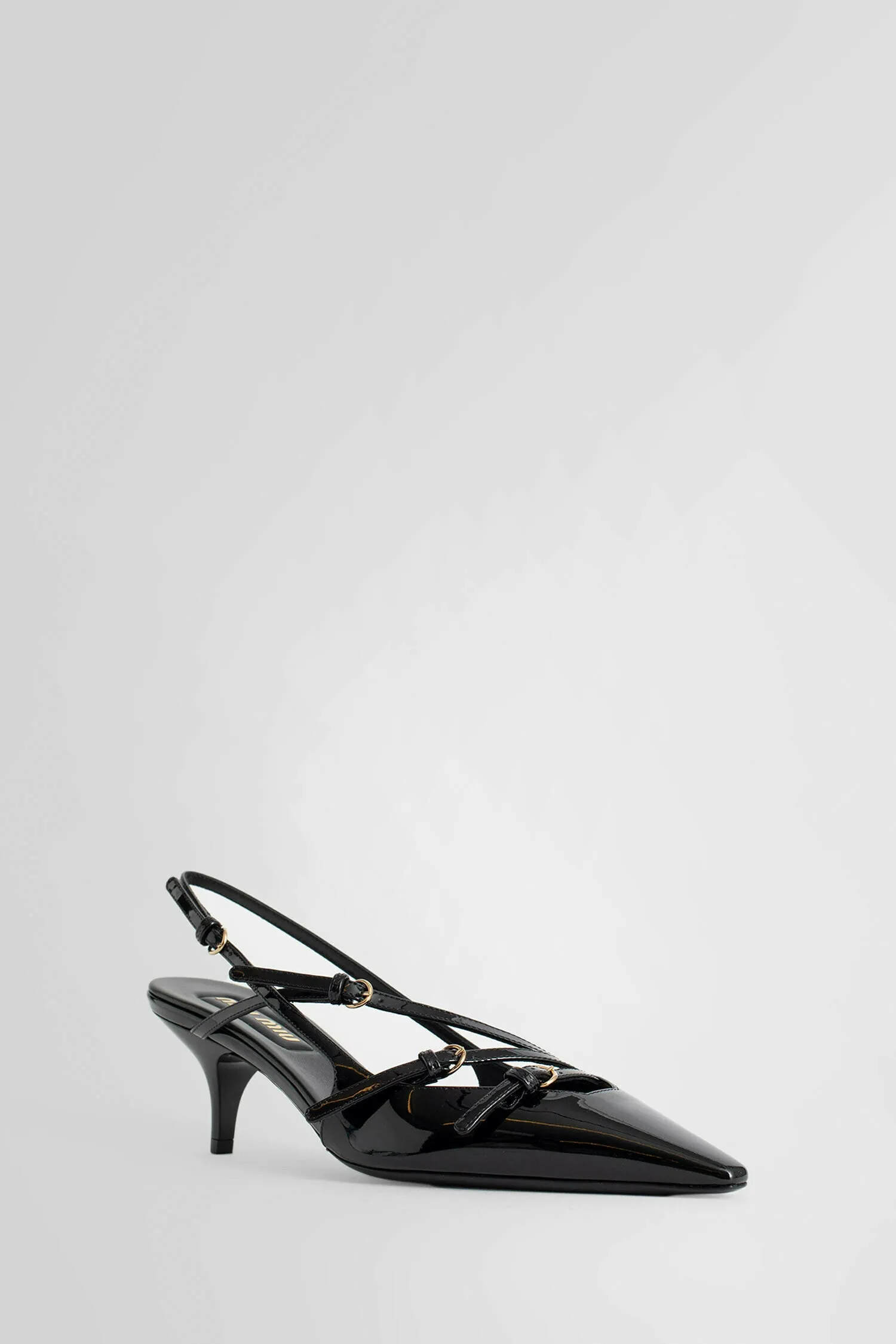 MIU MIU WOMAN BLACK PUMPS