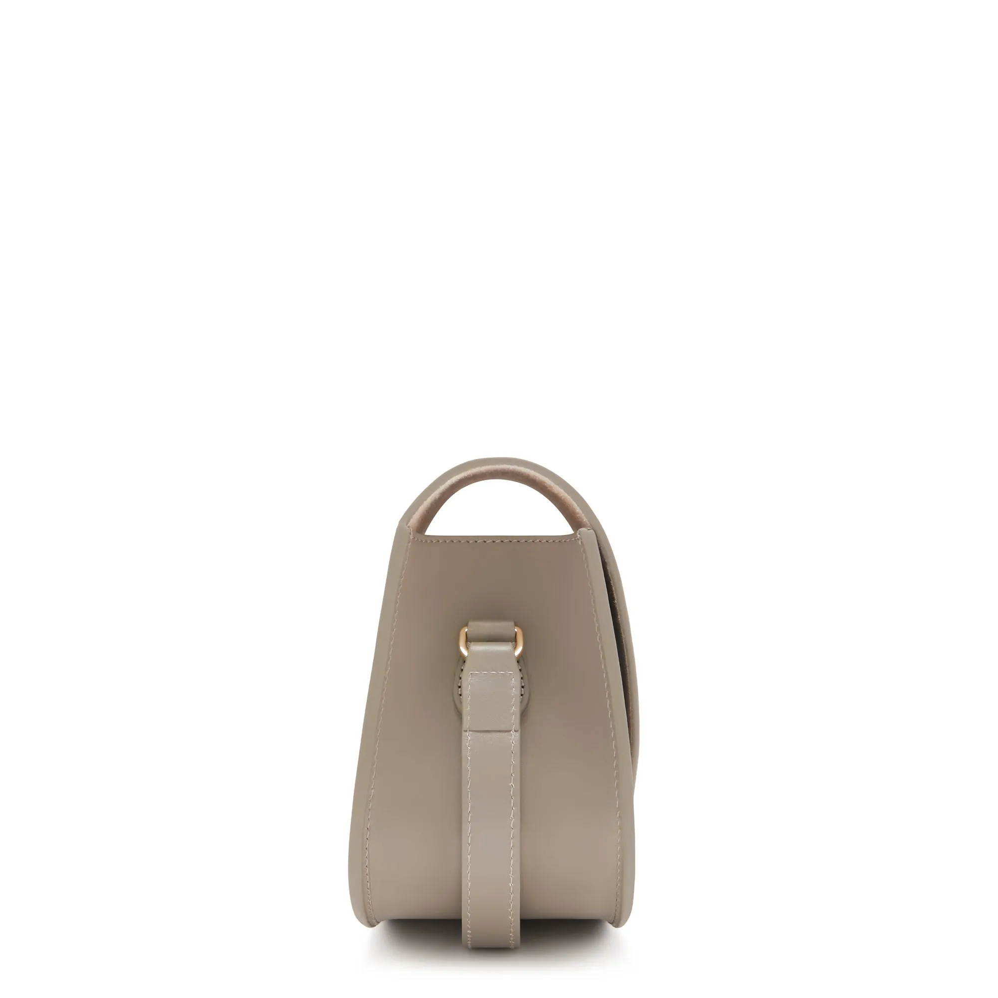 Montmartre Madelon taupe vegetable tanned leather crossbody bag