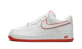 NIKE AIR FORCE 1 LOW WHITE PICANTE RED