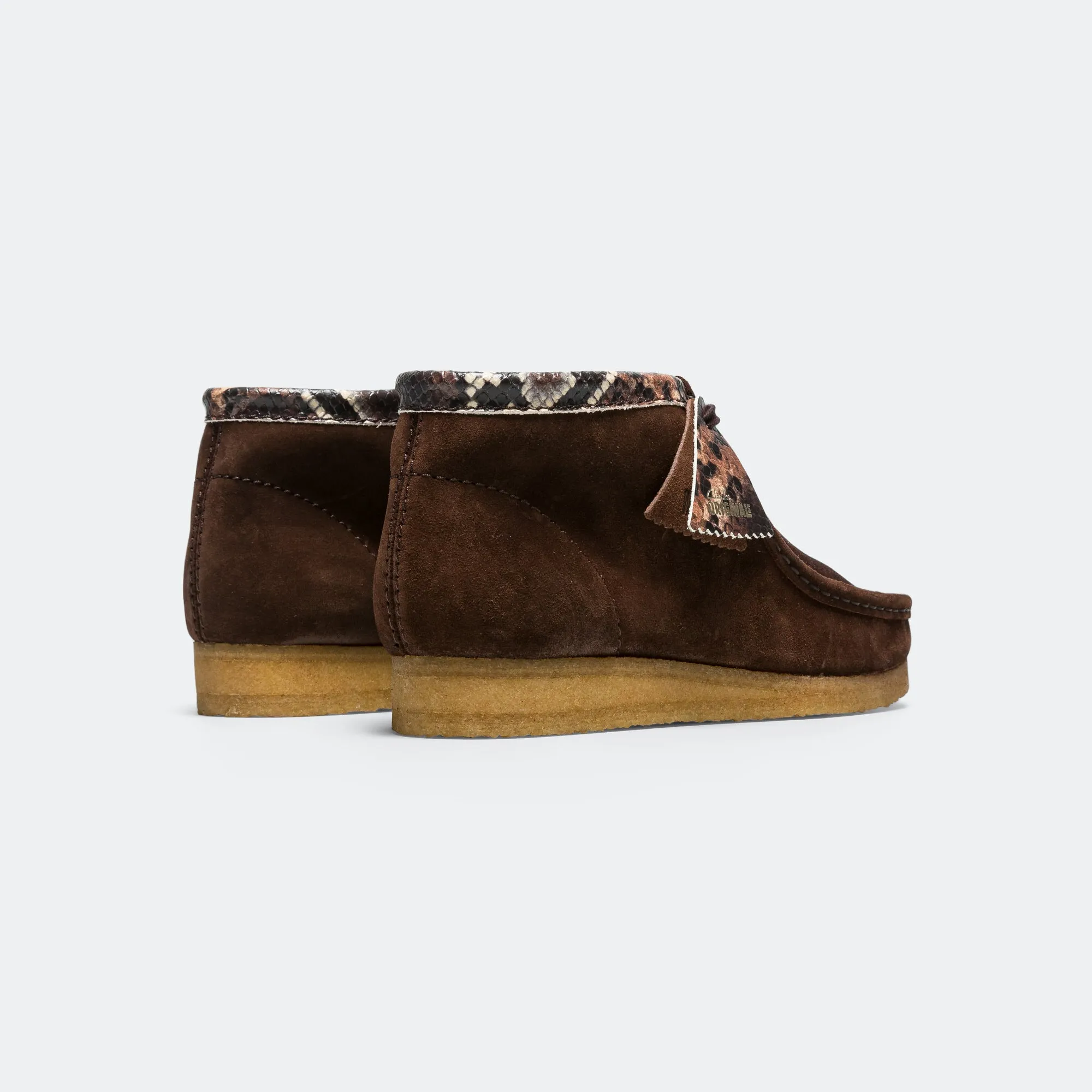 Wallabee Boot - Brown Snake