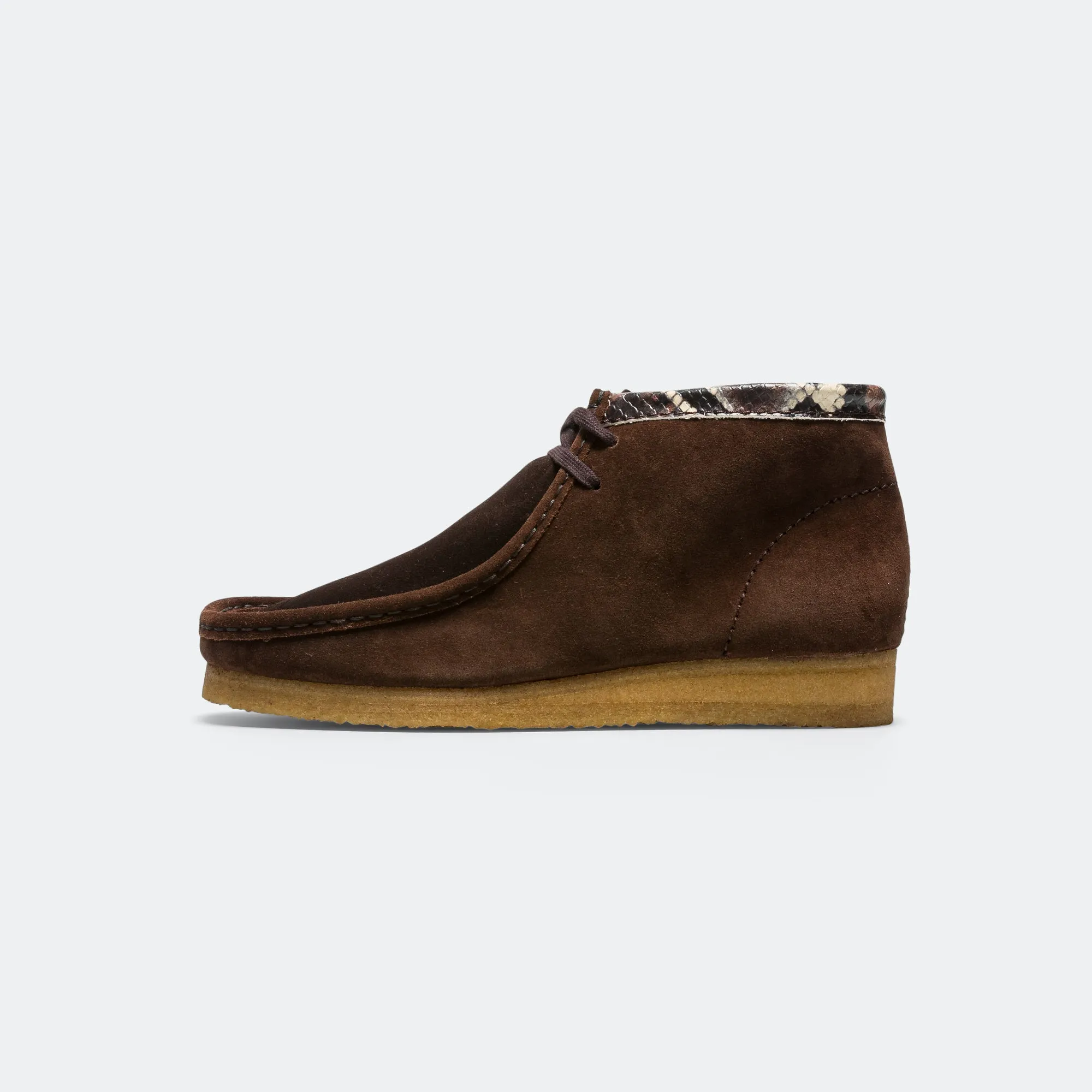 Wallabee Boot - Brown Snake