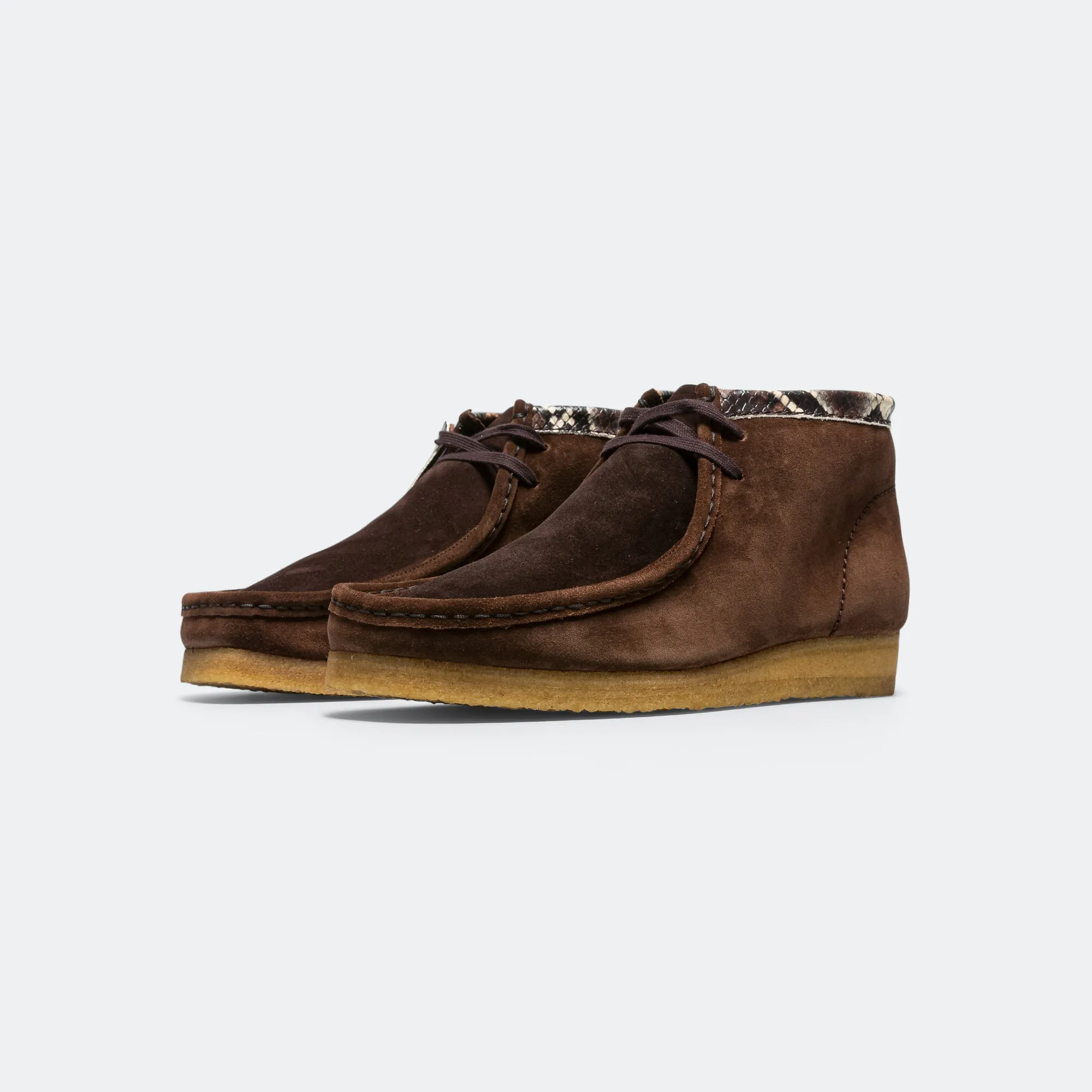 Wallabee Boot - Brown Snake