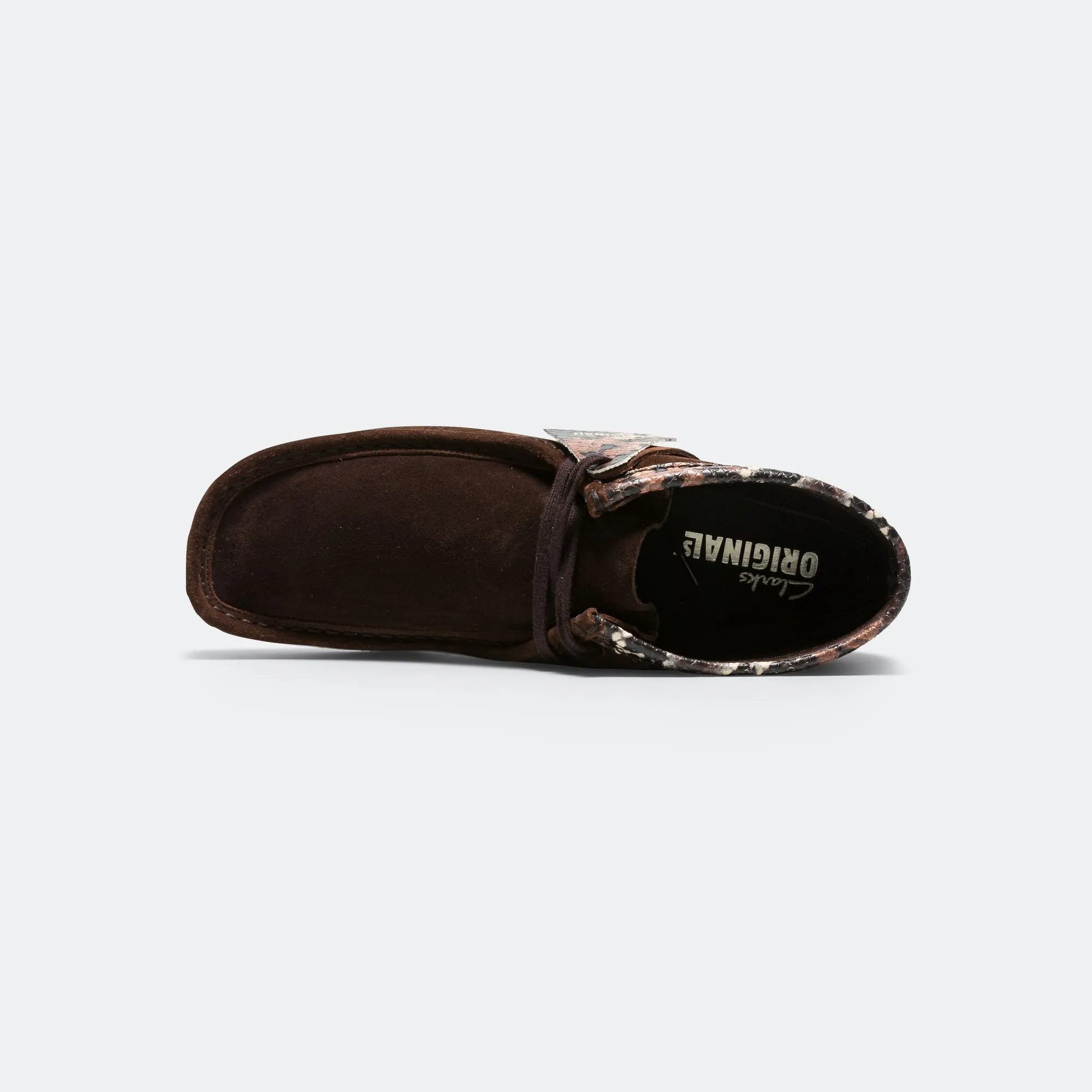 Wallabee Boot - Brown Snake