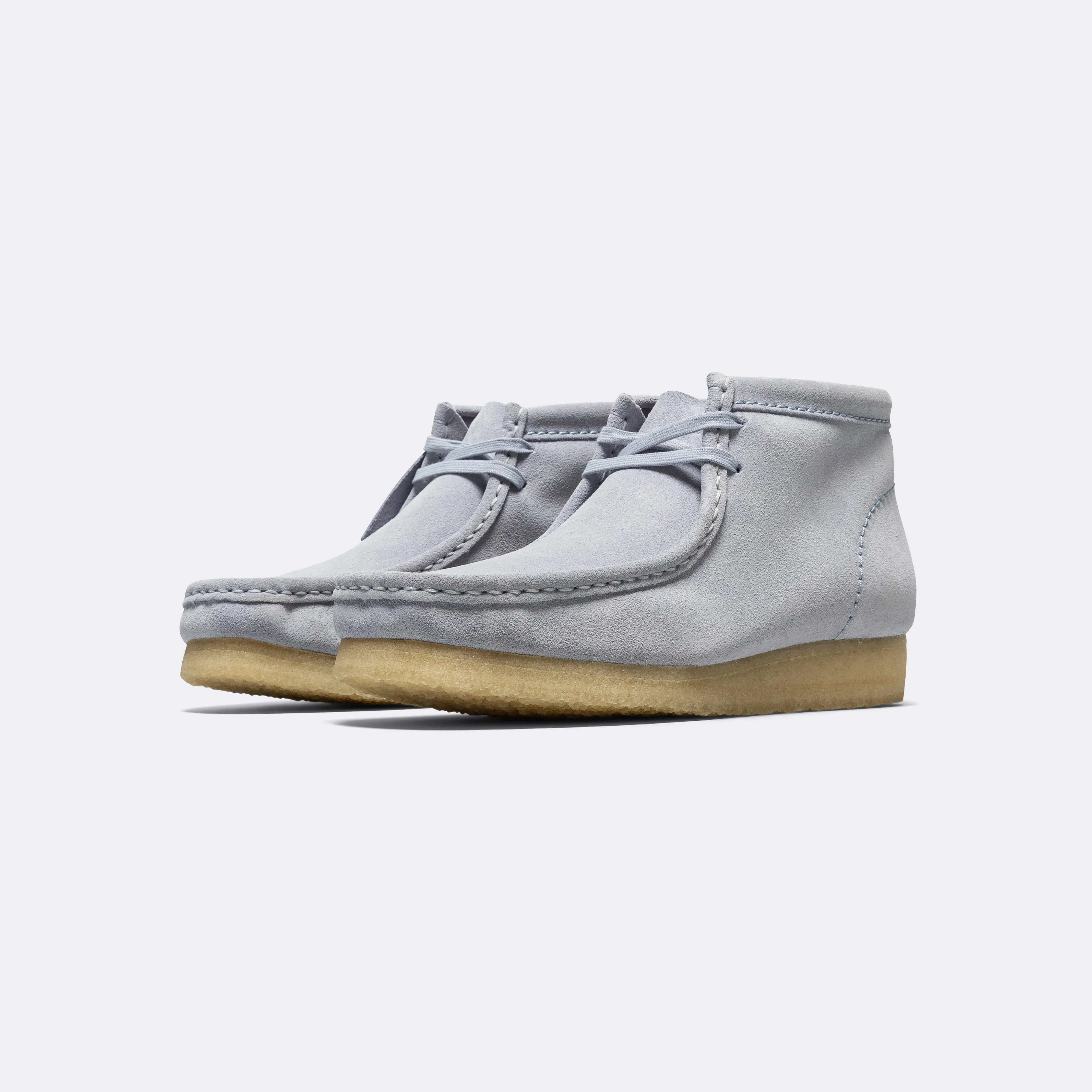 Wallabee Boot - Cloud Grey Suede