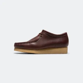 Wallabee - Deep Red Leather