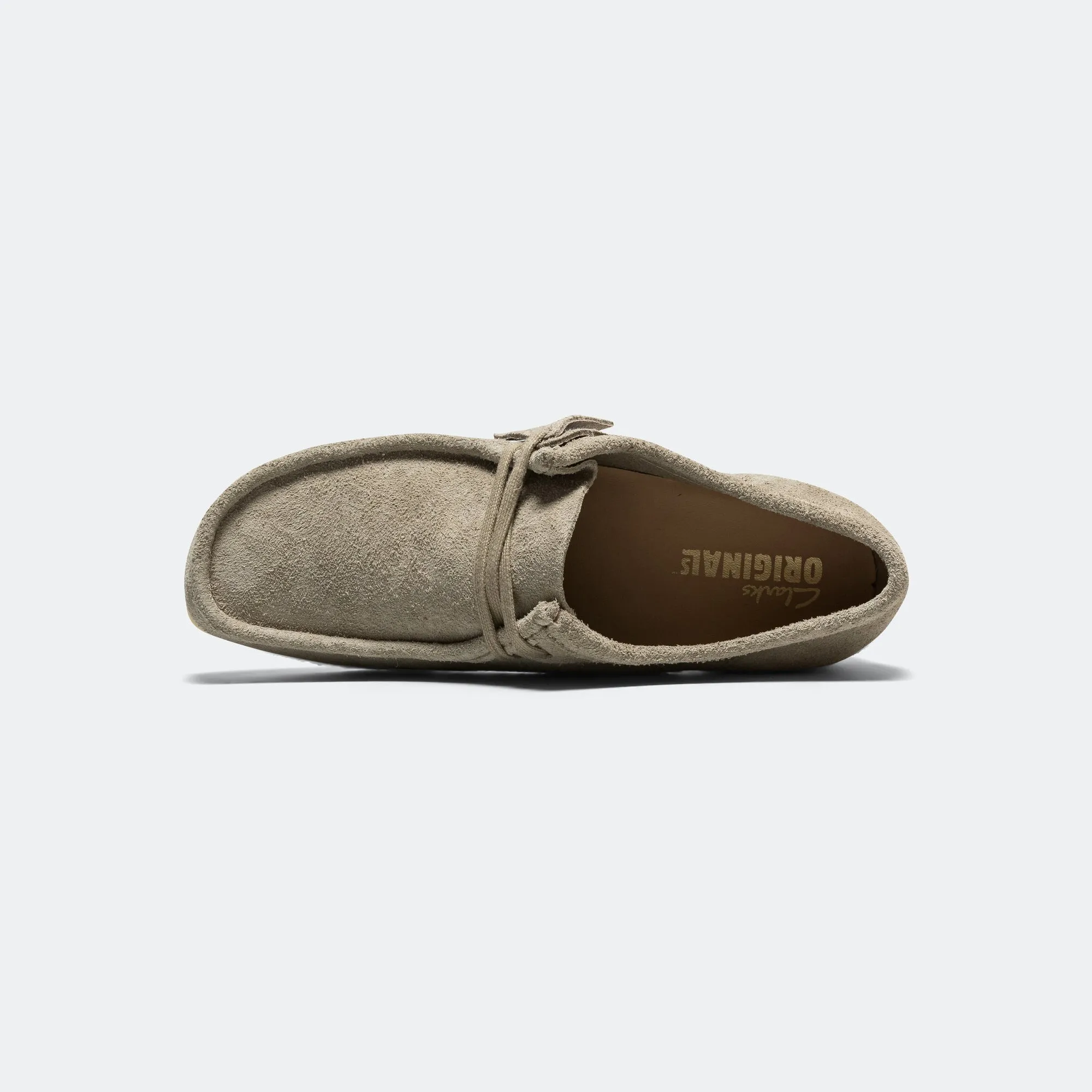 Wallabee - Pale Grey Suede